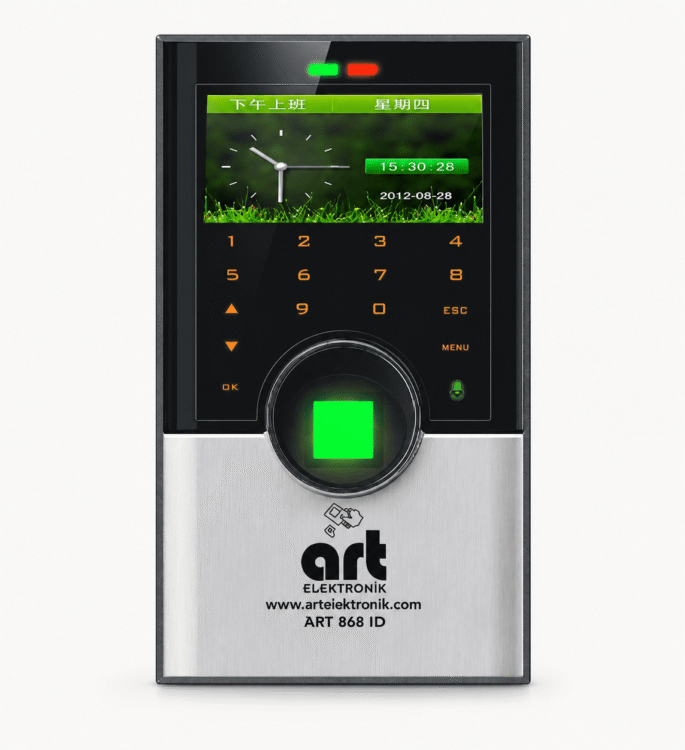 ART-868 Parmak İzi, Kart ve Şifre Okuyucu Sistemi