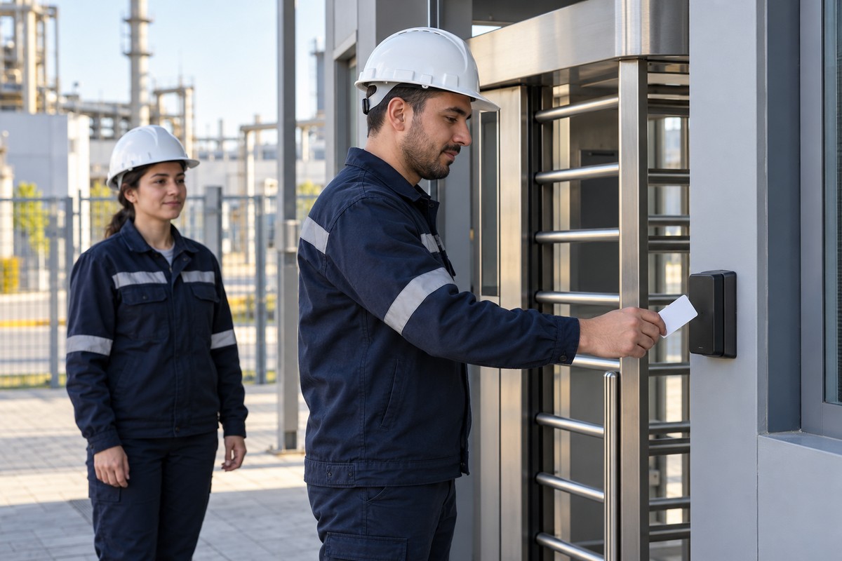 Kritik Tesisler İçin Güvenli Geçiş Kontrol Ve PDKS